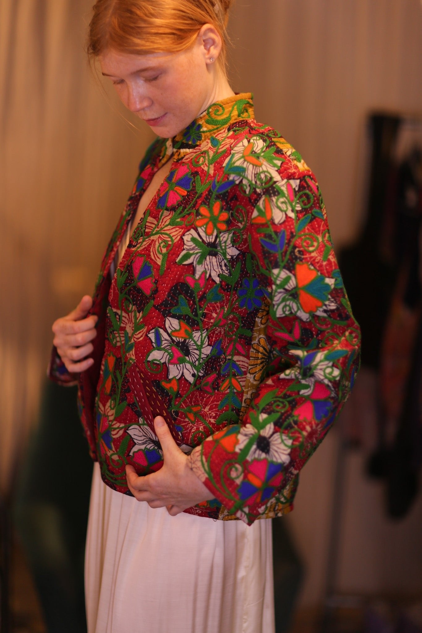 EMBROIDERED JACKET INGRID ADEN - MOMO STUDIO BERLIN - Berlin Concept Store - sustainable & ethical fashion