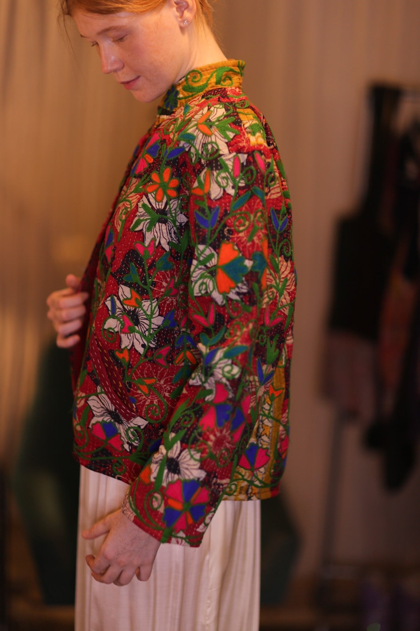 EMBROIDERED JACKET INGRID ADEN - MOMO STUDIO BERLIN - Berlin Concept Store - sustainable & ethical fashion