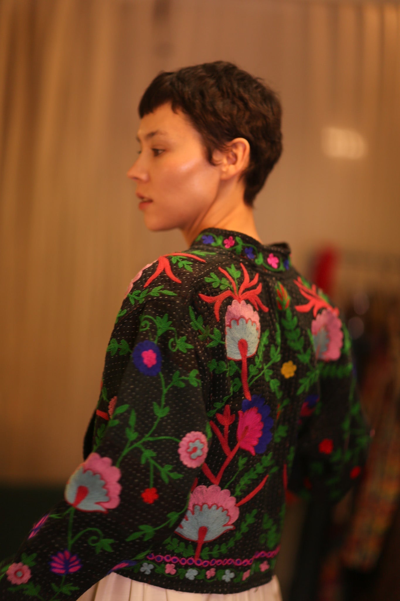 EMBROIDERED JACKET INGRID JIZZ - MOMO STUDIO BERLIN - Berlin Concept Store - sustainable & ethical fashion