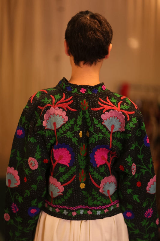 EMBROIDERED JACKET INGRID JIZZ - MOMO STUDIO BERLIN - Berlin Concept Store - sustainable & ethical fashion