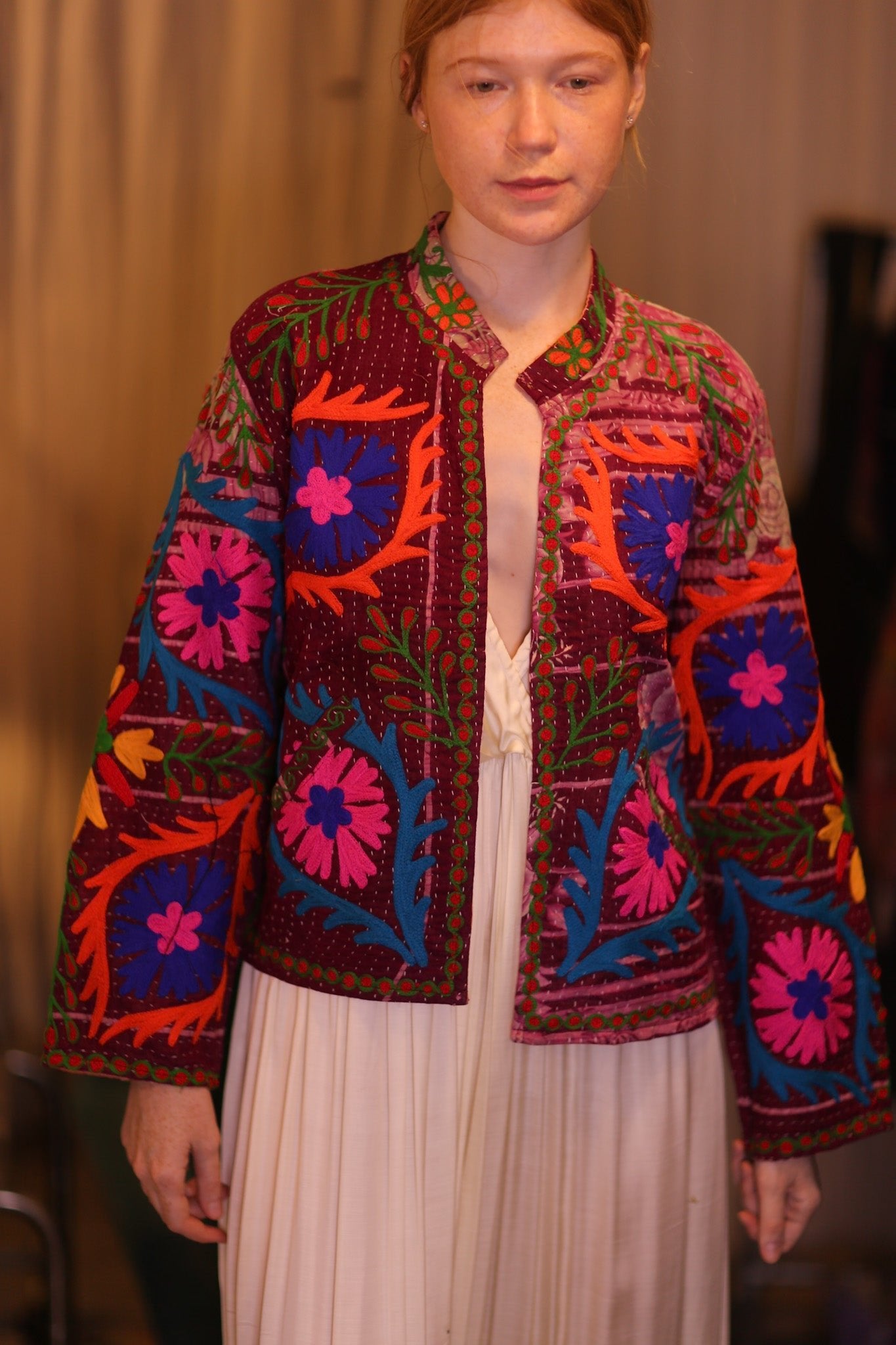 EMBROIDERED JACKET INGRID LAYYAUNG - MOMO STUDIO BERLIN - Berlin Concept Store - sustainable & ethical fashion