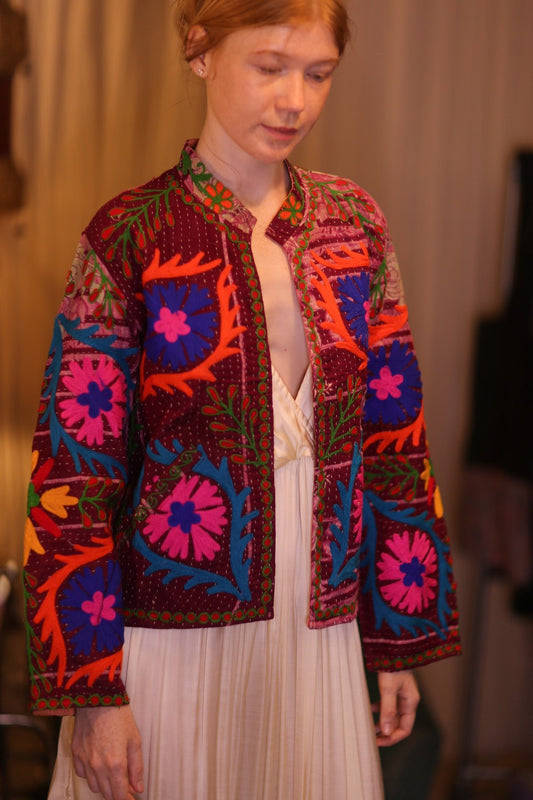 EMBROIDERED JACKET INGRID LAYYAUNG - MOMO STUDIO BERLIN - Berlin Concept Store - sustainable & ethical fashion