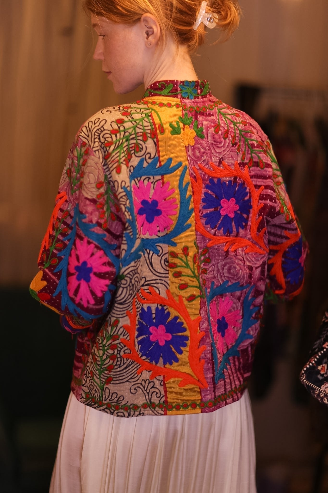 EMBROIDERED JACKET INGRID LAYYAUNG - MOMO STUDIO BERLIN - Berlin Concept Store - sustainable & ethical fashion