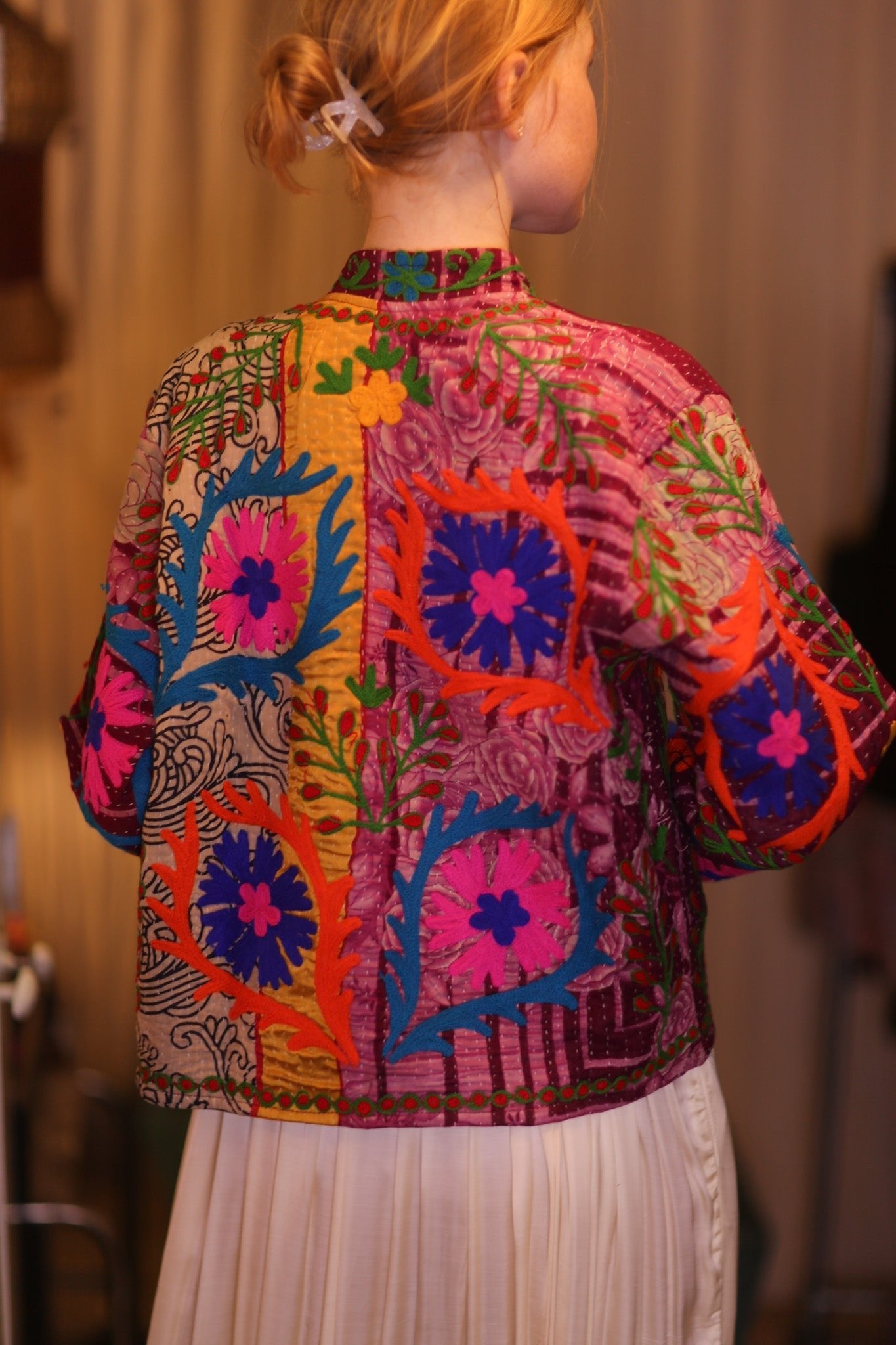 EMBROIDERED JACKET INGRID LAYYAUNG - MOMO STUDIO BERLIN - Berlin Concept Store - sustainable & ethical fashion