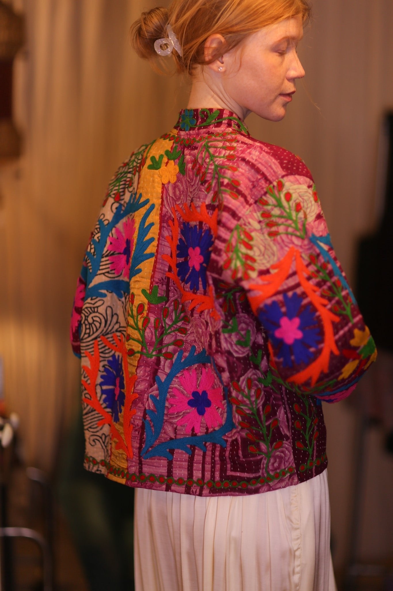 EMBROIDERED JACKET INGRID LAYYAUNG - MOMO STUDIO BERLIN - Berlin Concept Store - sustainable & ethical fashion