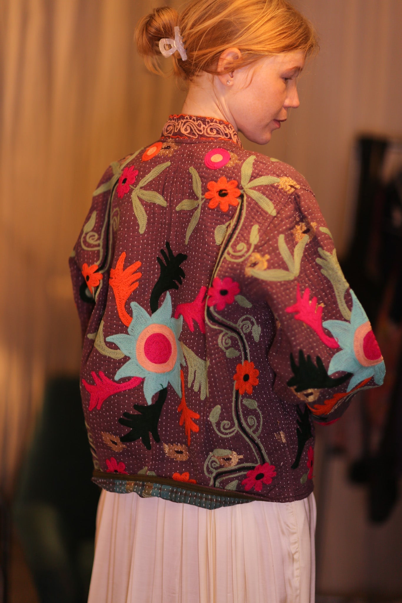 EMBROIDERED JACKET INGRID OUYIN - MOMO STUDIO BERLIN - Berlin Concept Store - sustainable & ethical fashion
