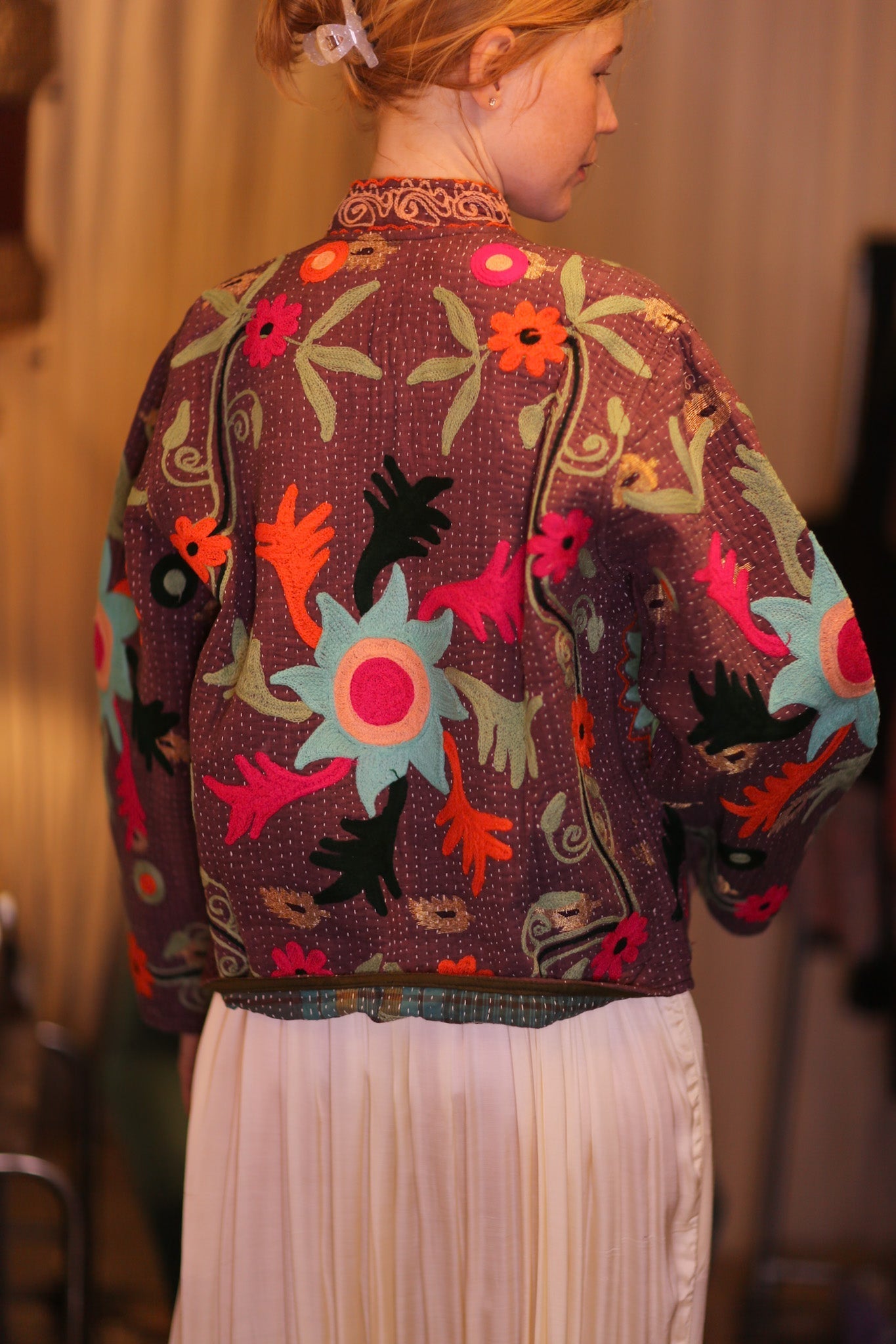 EMBROIDERED JACKET INGRID OUYIN - MOMO STUDIO BERLIN - Berlin Concept Store - sustainable & ethical fashion