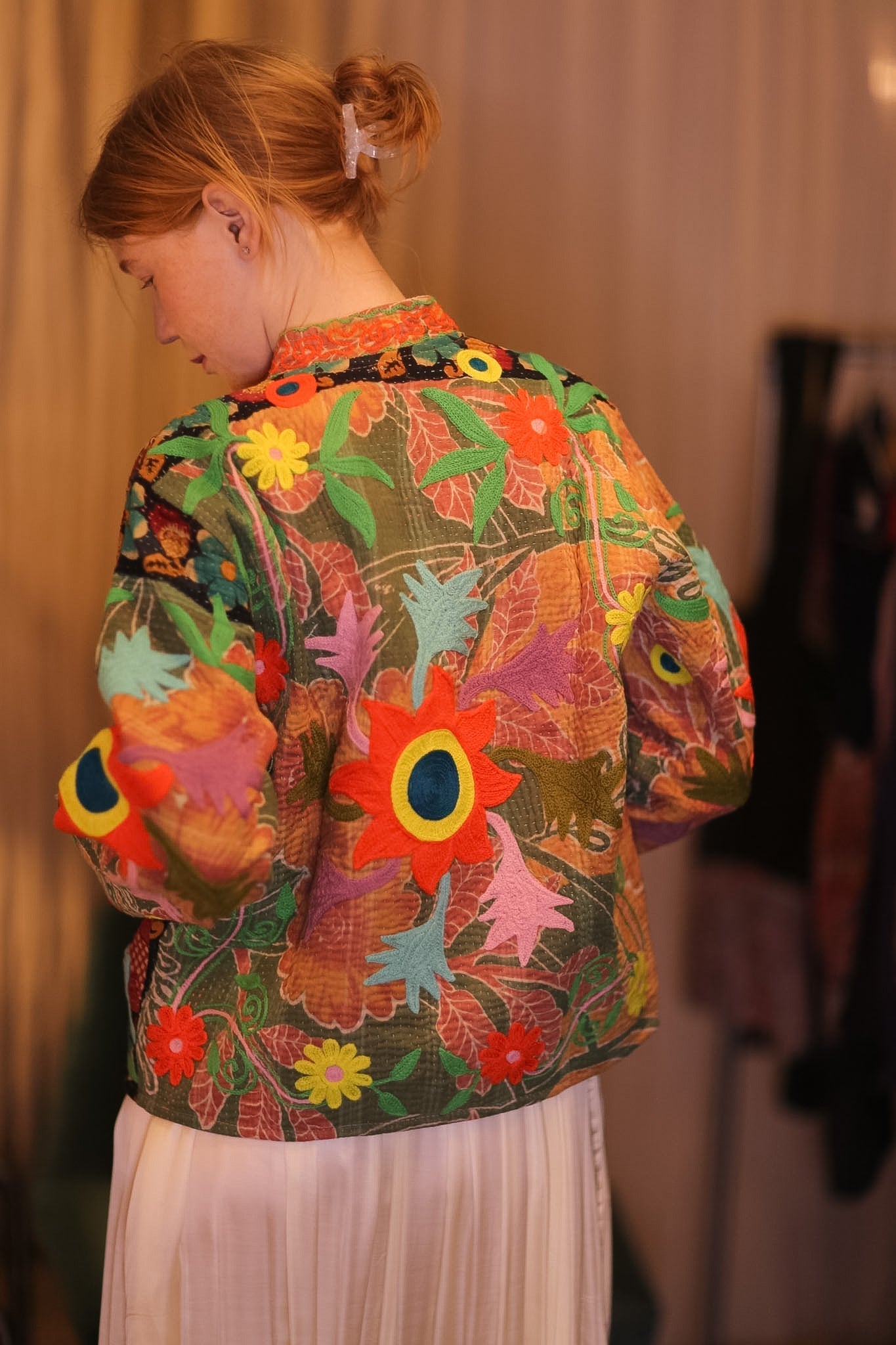 EMBROIDERED JACKET INGRID PANCHI - MOMO STUDIO BERLIN - Berlin Concept Store - sustainable & ethical fashion