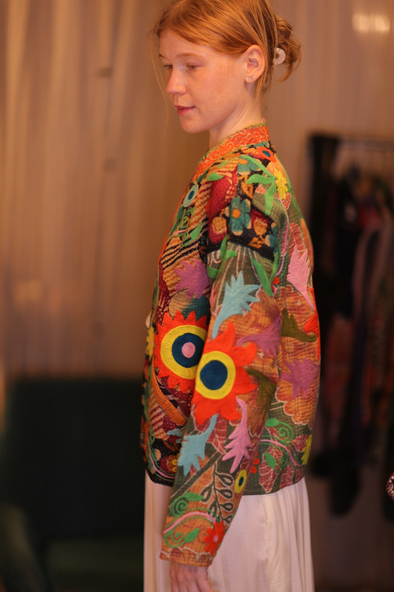 EMBROIDERED JACKET INGRID PANCHI - MOMO STUDIO BERLIN - Berlin Concept Store - sustainable & ethical fashion