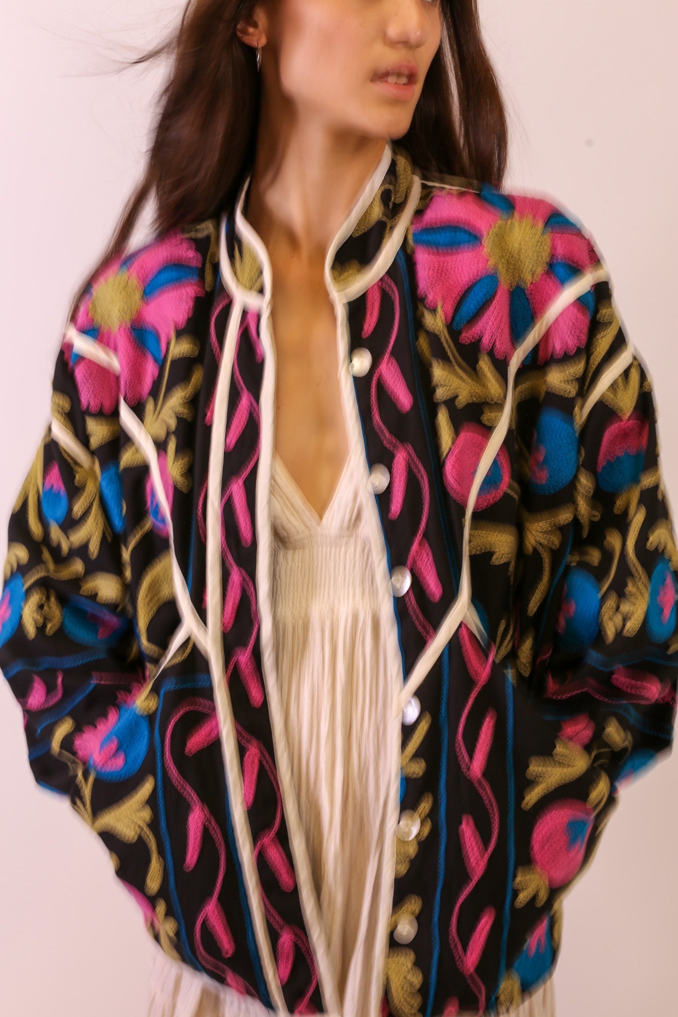 EMBROIDERED JACKET KADIKOEY - MOMO STUDIO BERLIN - Berlin Concept Store - sustainable & ethical fashion