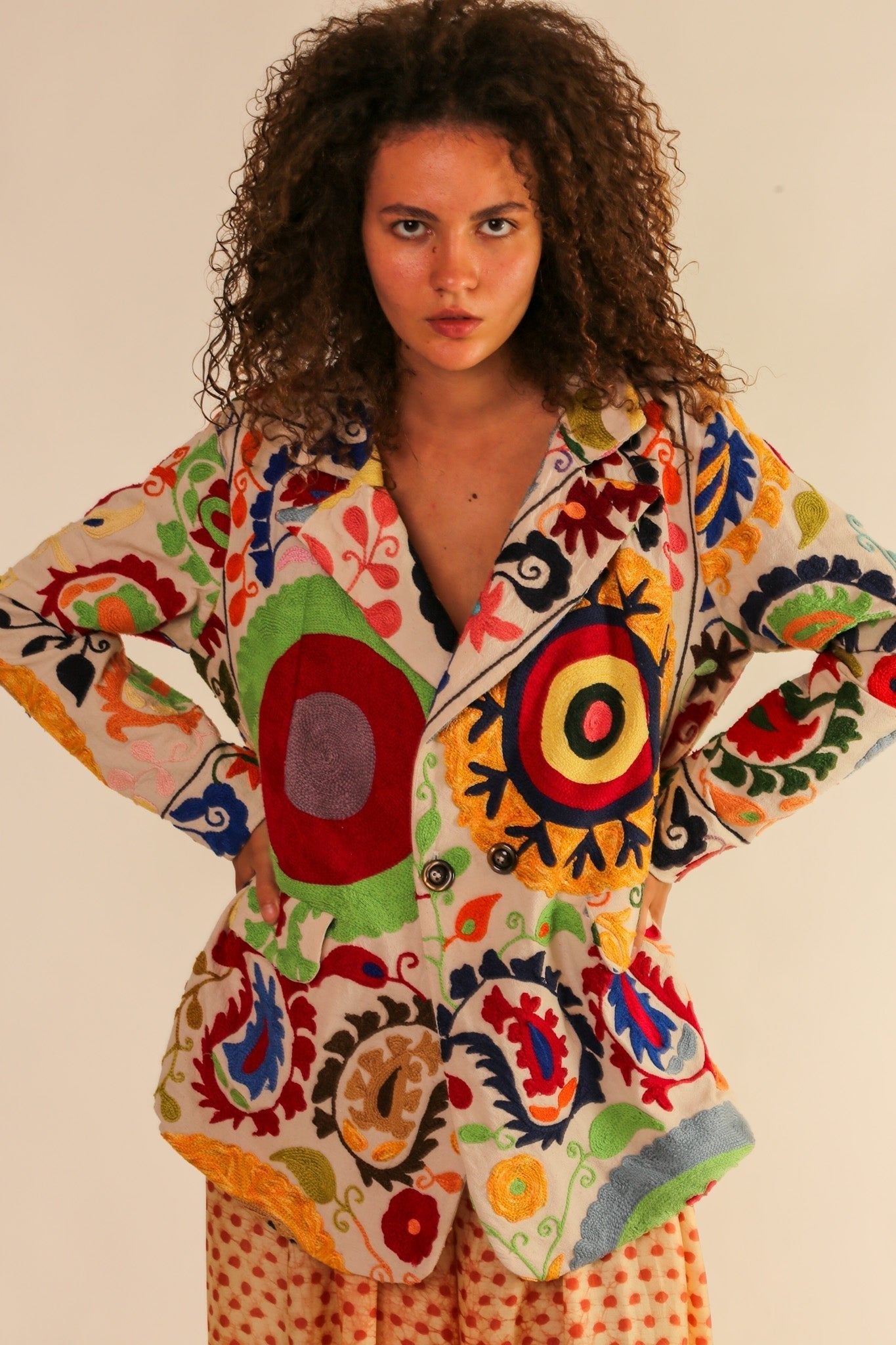 EMBROIDERED JACKET KATIJ - MOMO STUDIO BERLIN - Berlin Concept Store - sustainable & ethical fashion