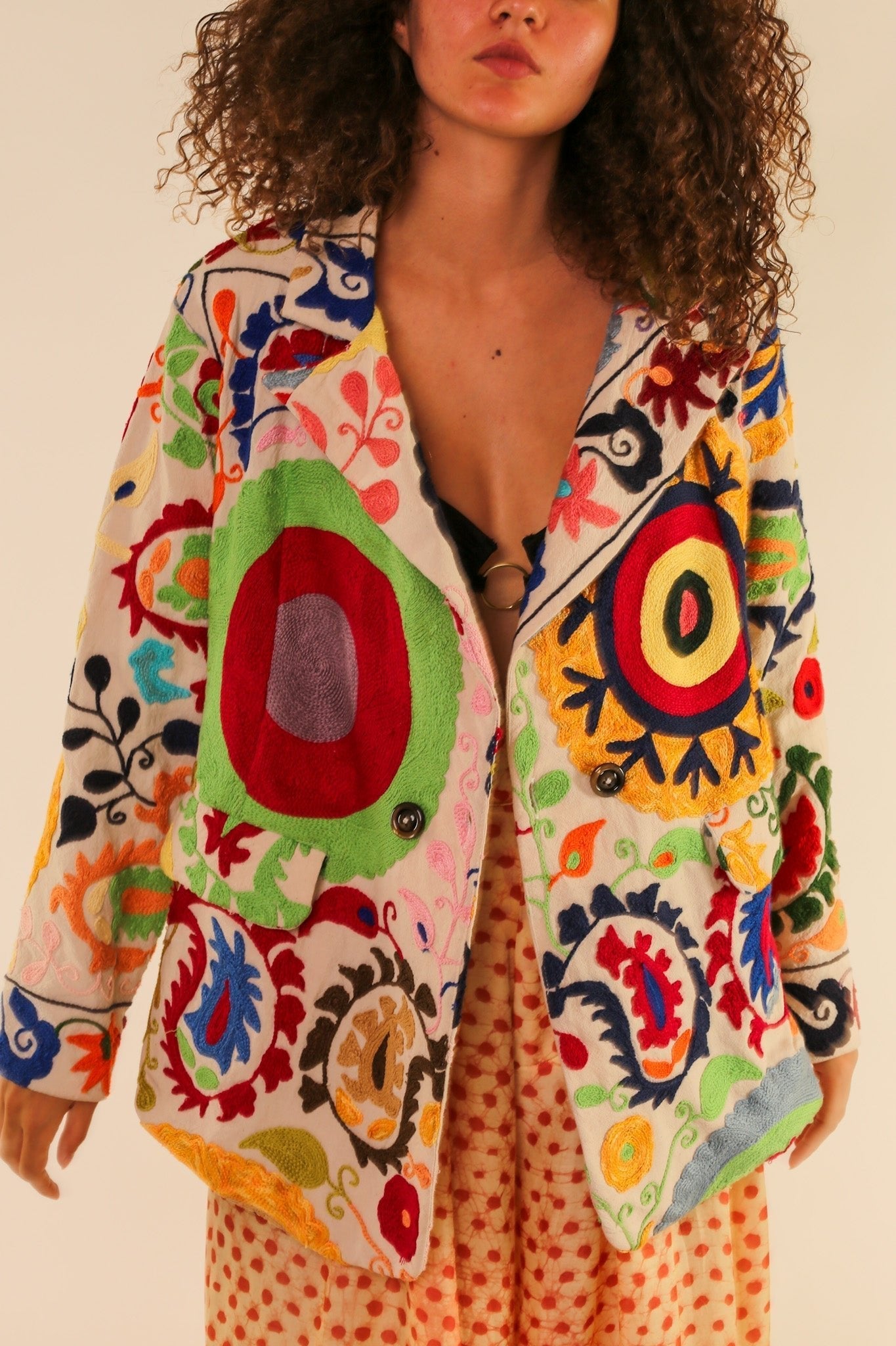 EMBROIDERED JACKET KATIJ - MOMO STUDIO BERLIN - Berlin Concept Store - sustainable & ethical fashion