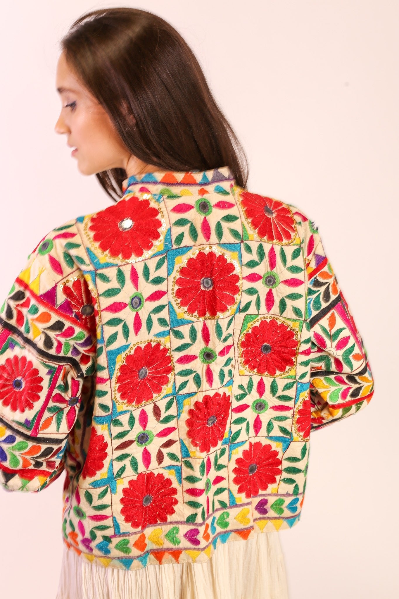 EMBROIDERED JACKET KENNEDY - MOMO STUDIO BERLIN - Berlin Concept Store - sustainable & ethical fashion