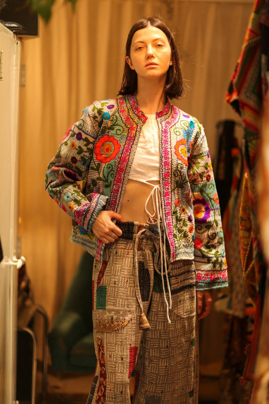 EMBROIDERED JACKET LIBBY - MOMO STUDIO BERLIN - Berlin Concept Store - sustainable & ethical fashion