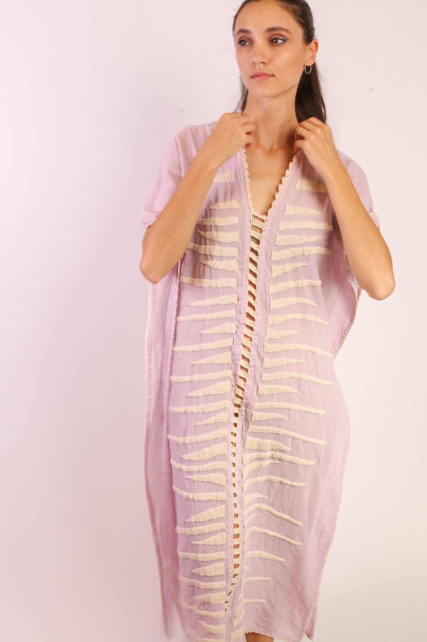 EMBROIDERED KAFTAN LILLY - MOMO STUDIO BERLIN - Berlin Concept Store - sustainable & ethical fashion