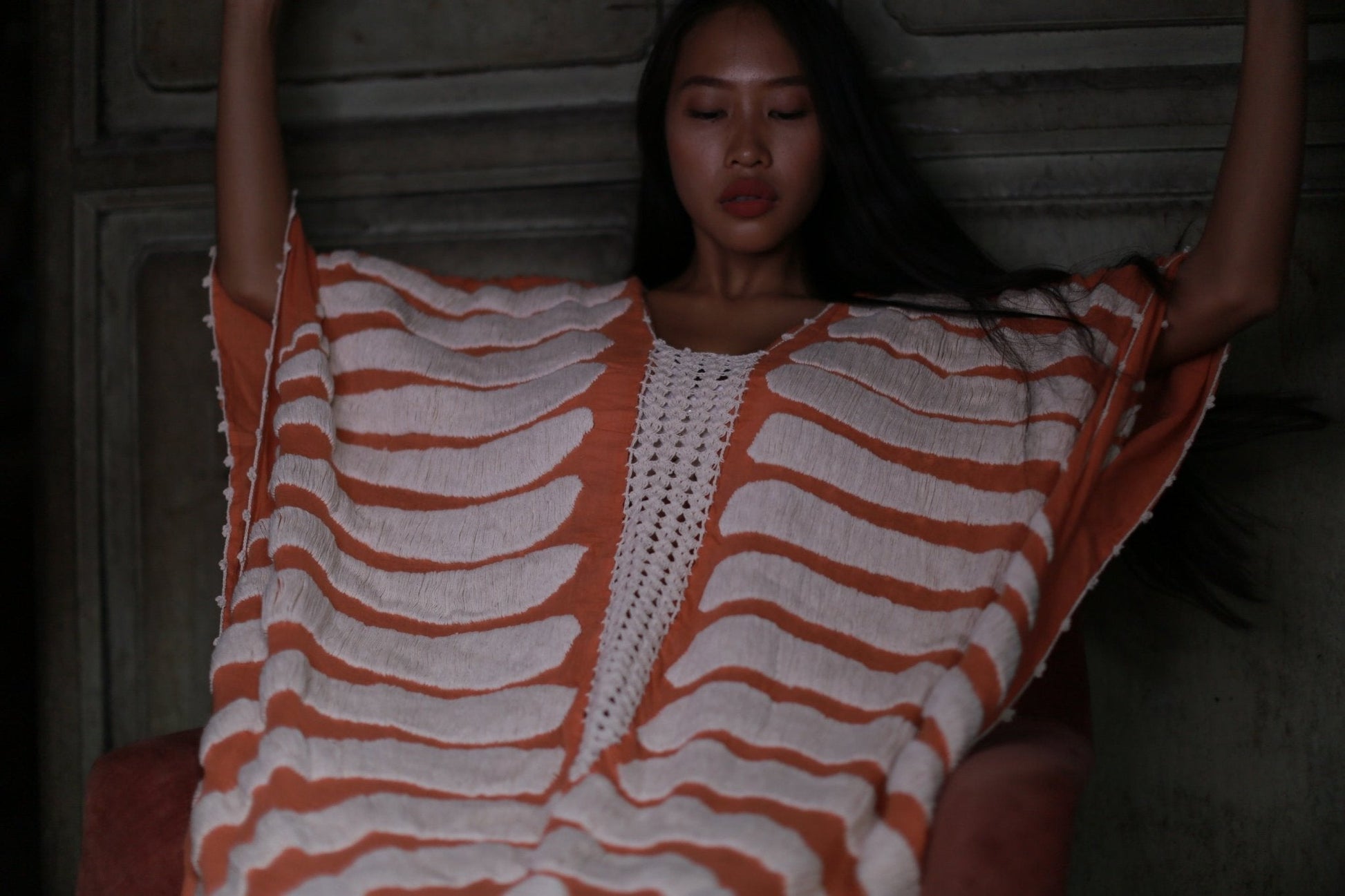 EMBROIDERED KAFTAN LIU - MOMO STUDIO BERLIN - Berlin Concept Store - sustainable & ethical fashion