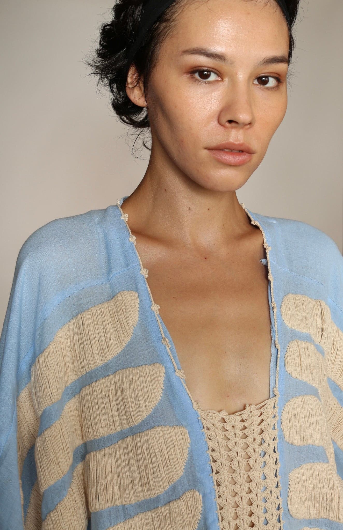 EMBROIDERED KAFTAN MARIE CLAIRE - MOMO STUDIO BERLIN - Berlin Concept Store - sustainable & ethical fashion