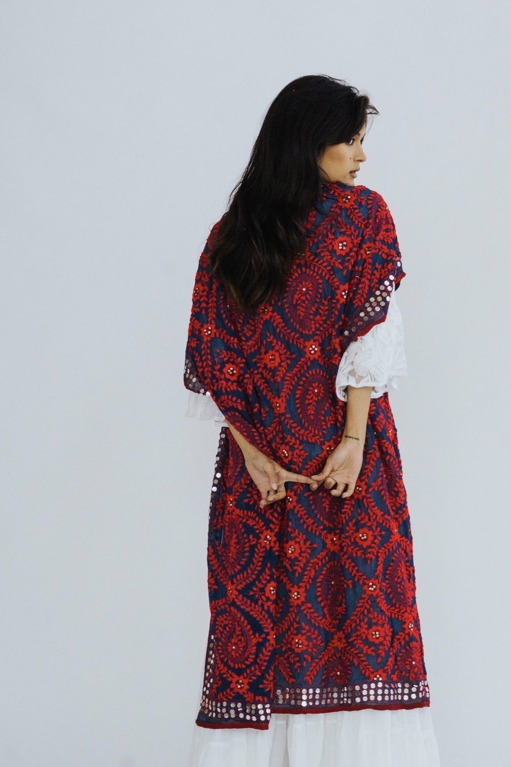 EMBROIDERED KAFTAN PILAR - MOMO STUDIO BERLIN - Berlin Concept Store - sustainable & ethical fashion