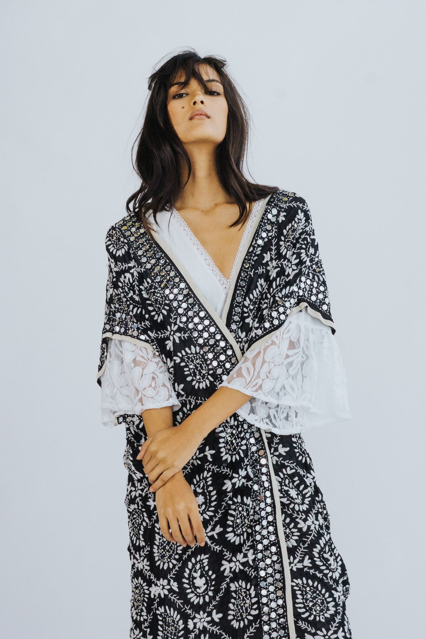 EMBROIDERED KAFTAN PILAR - MOMO STUDIO BERLIN - Berlin Concept Store - sustainable & ethical fashion