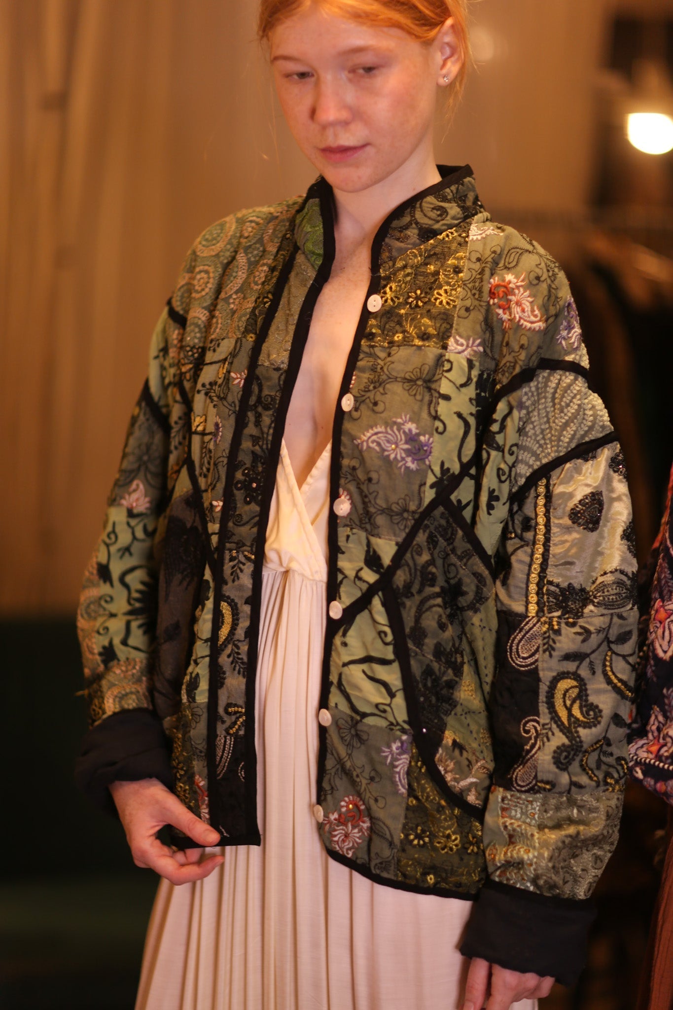 EMBROIDERED KANTHA JACKET HOBBITON - MOMO STUDIO BERLIN - Berlin Concept Store - sustainable & ethical fashion