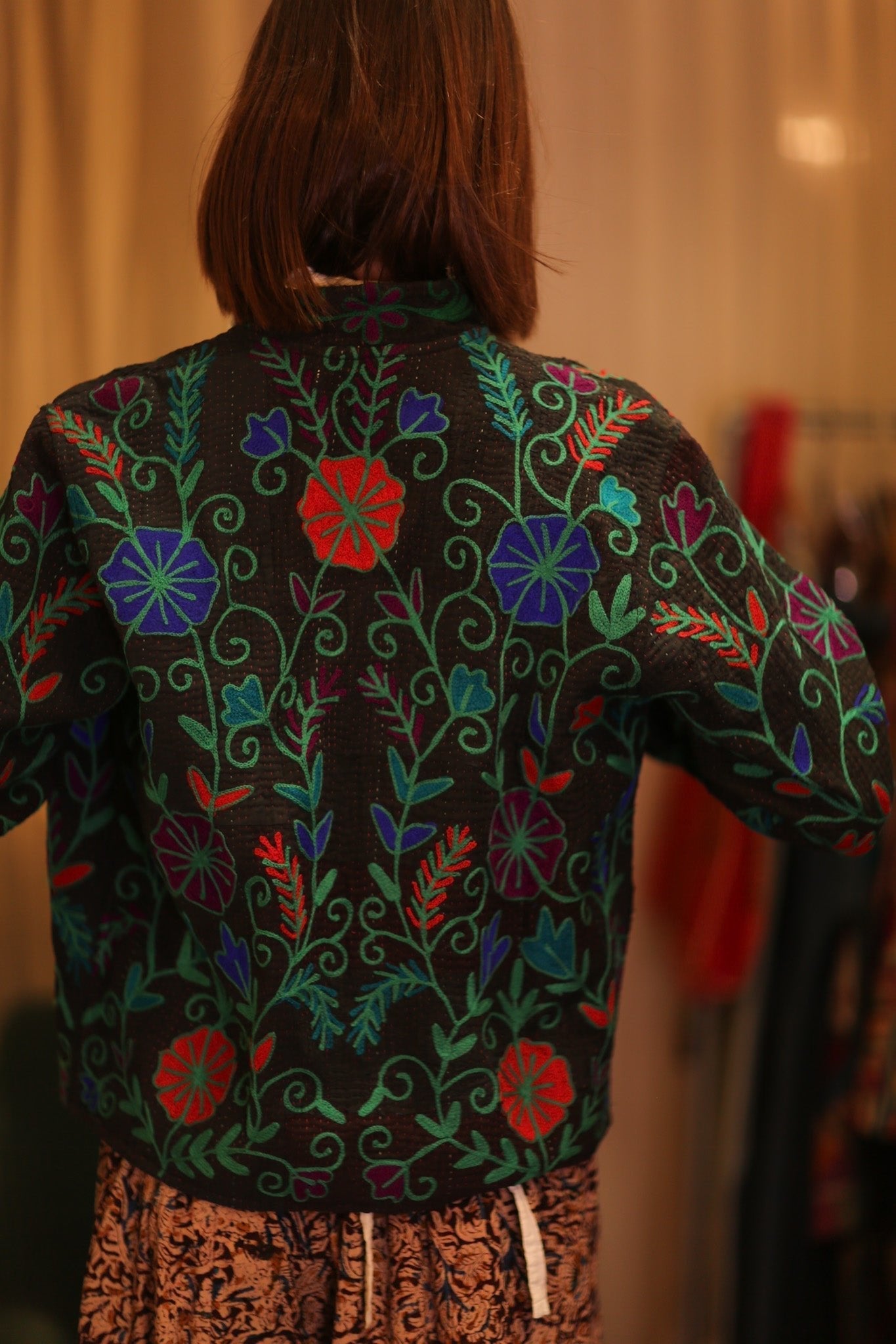 EMBROIDERED KANTHA JACKET INGRID PANKHET - MOMO STUDIO BERLIN - Berlin Concept Store - sustainable & ethical fashion