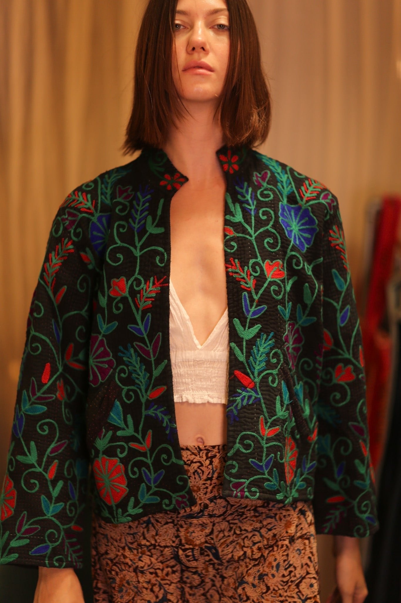 EMBROIDERED KANTHA JACKET INGRID PANKHET - MOMO STUDIO BERLIN - Berlin Concept Store - sustainable & ethical fashion