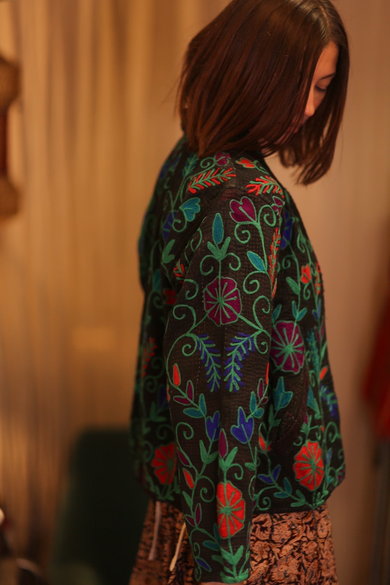 EMBROIDERED KANTHA JACKET INGRID PANKHET - MOMO STUDIO BERLIN - Berlin Concept Store - sustainable & ethical fashion
