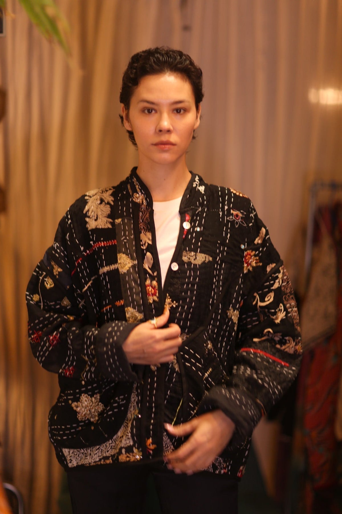 EMBROIDERED KANTHA JACKET JYPEACE - MOMO STUDIO BERLIN - Berlin Concept Store - sustainable & ethical fashion
