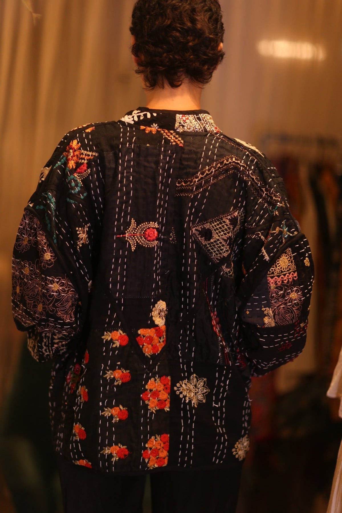 EMBROIDERED KANTHA JACKET JYPEACE - MOMO STUDIO BERLIN - Berlin Concept Store - sustainable & ethical fashion
