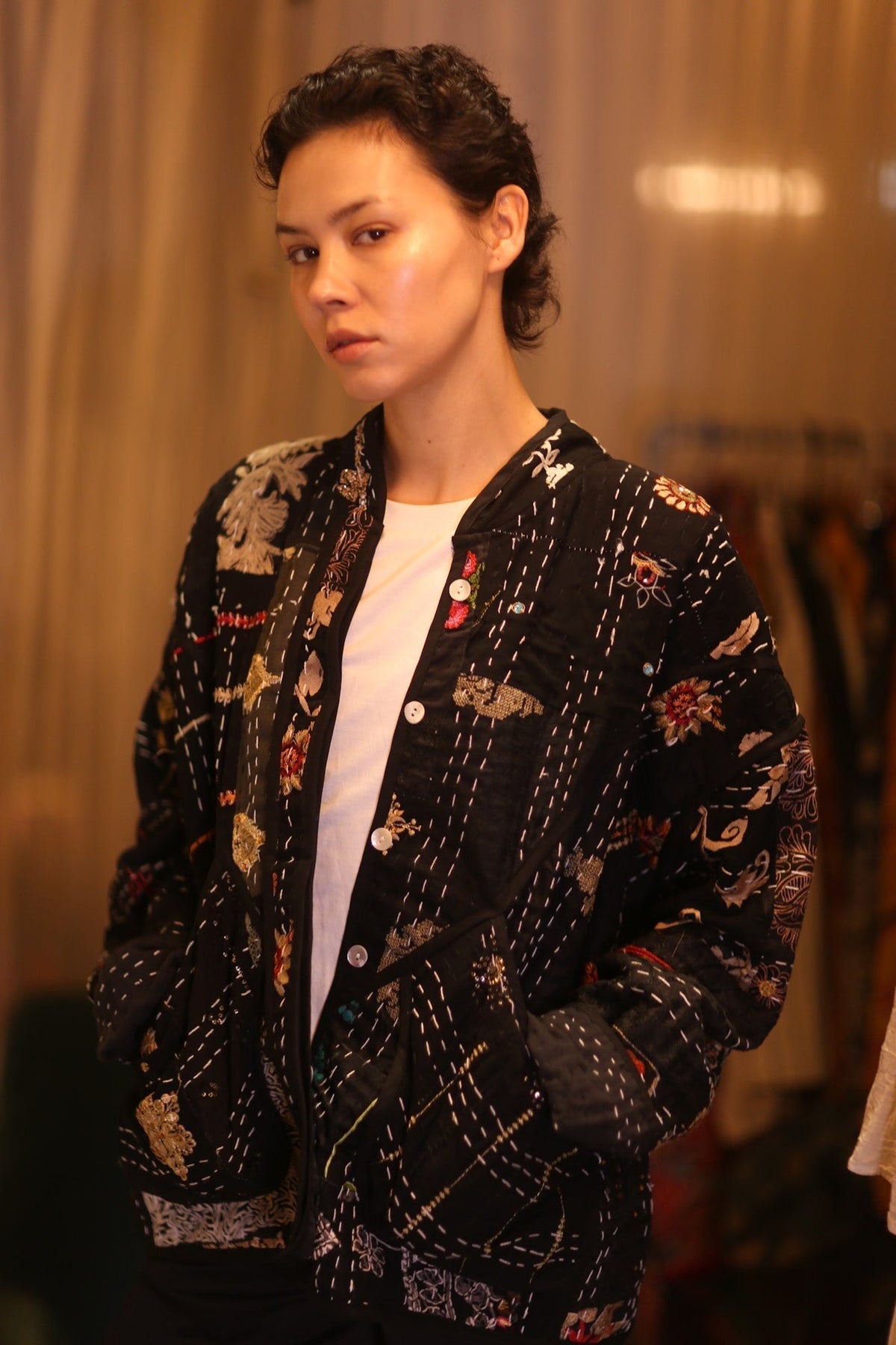 EMBROIDERED KANTHA JACKET JYPEACE - MOMO STUDIO BERLIN - Berlin Concept Store - sustainable & ethical fashion