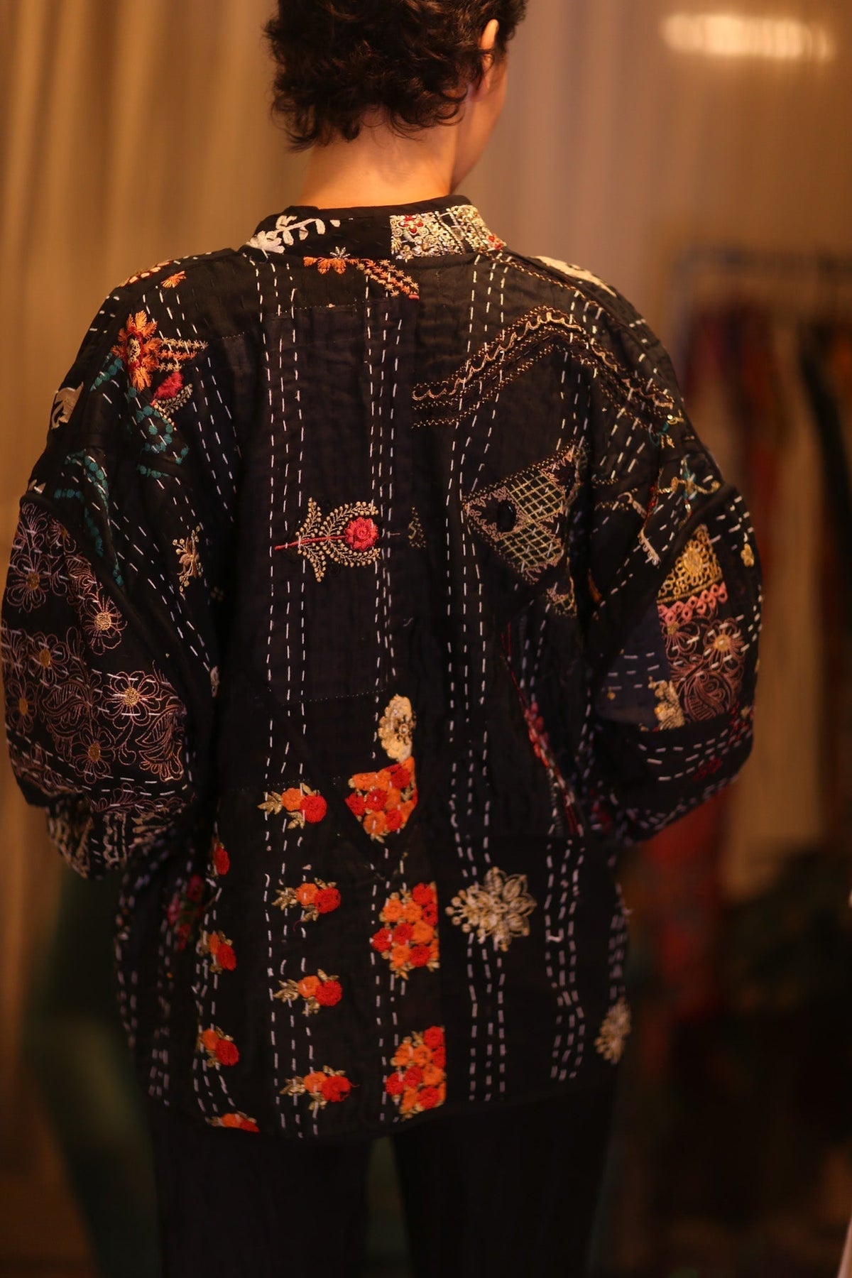 EMBROIDERED KANTHA JACKET JYPEACE - MOMO STUDIO BERLIN - Berlin Concept Store - sustainable & ethical fashion