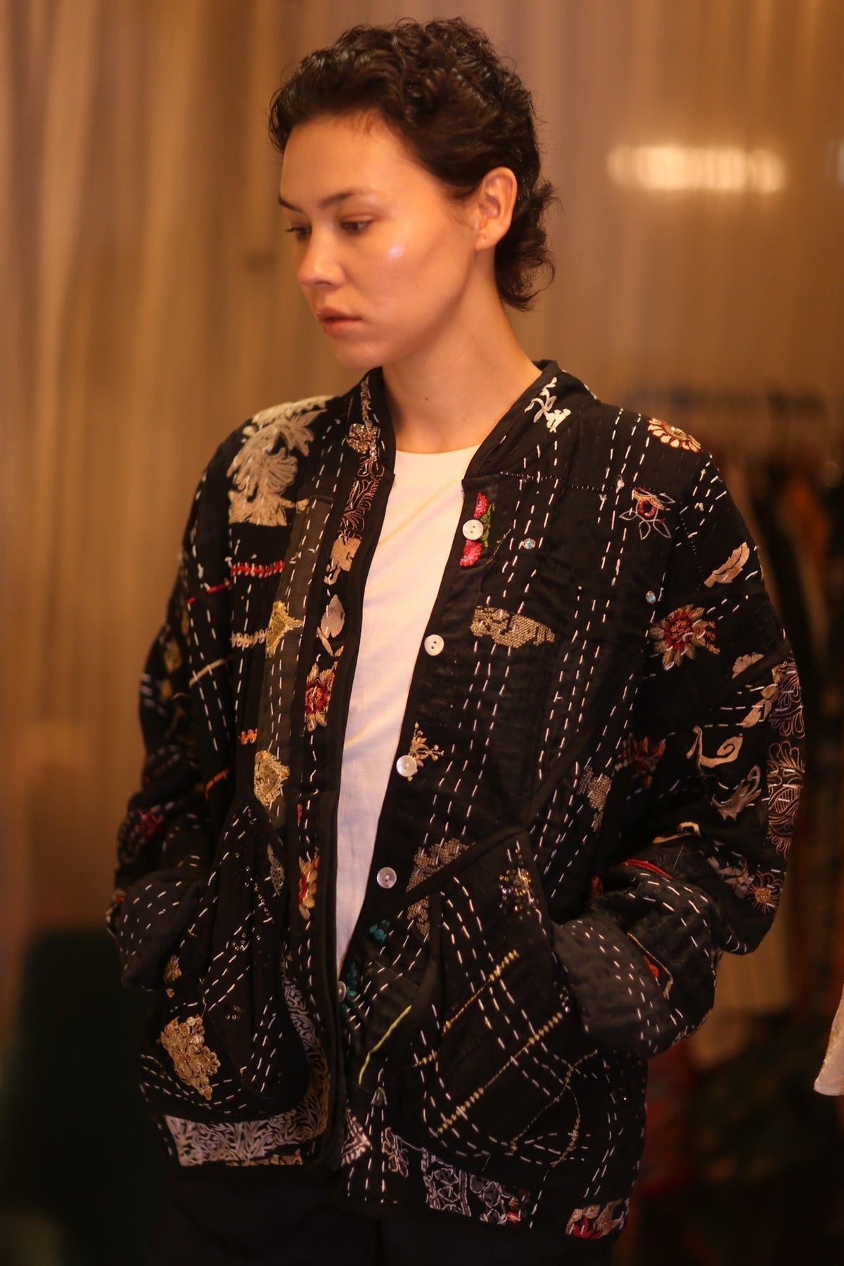 EMBROIDERED KANTHA JACKET JYPEACE - MOMO STUDIO BERLIN - Berlin Concept Store - sustainable & ethical fashion
