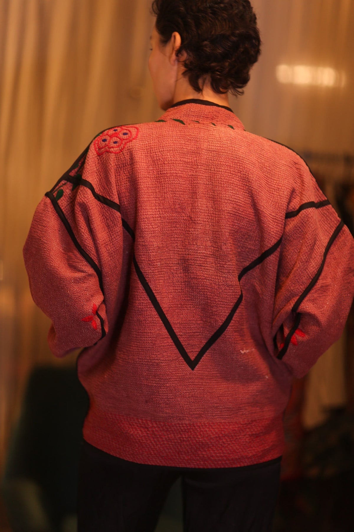 EMBROIDERED KANTHA JACKET SU - MOMO STUDIO BERLIN - Berlin Concept Store - sustainable & ethical fashion