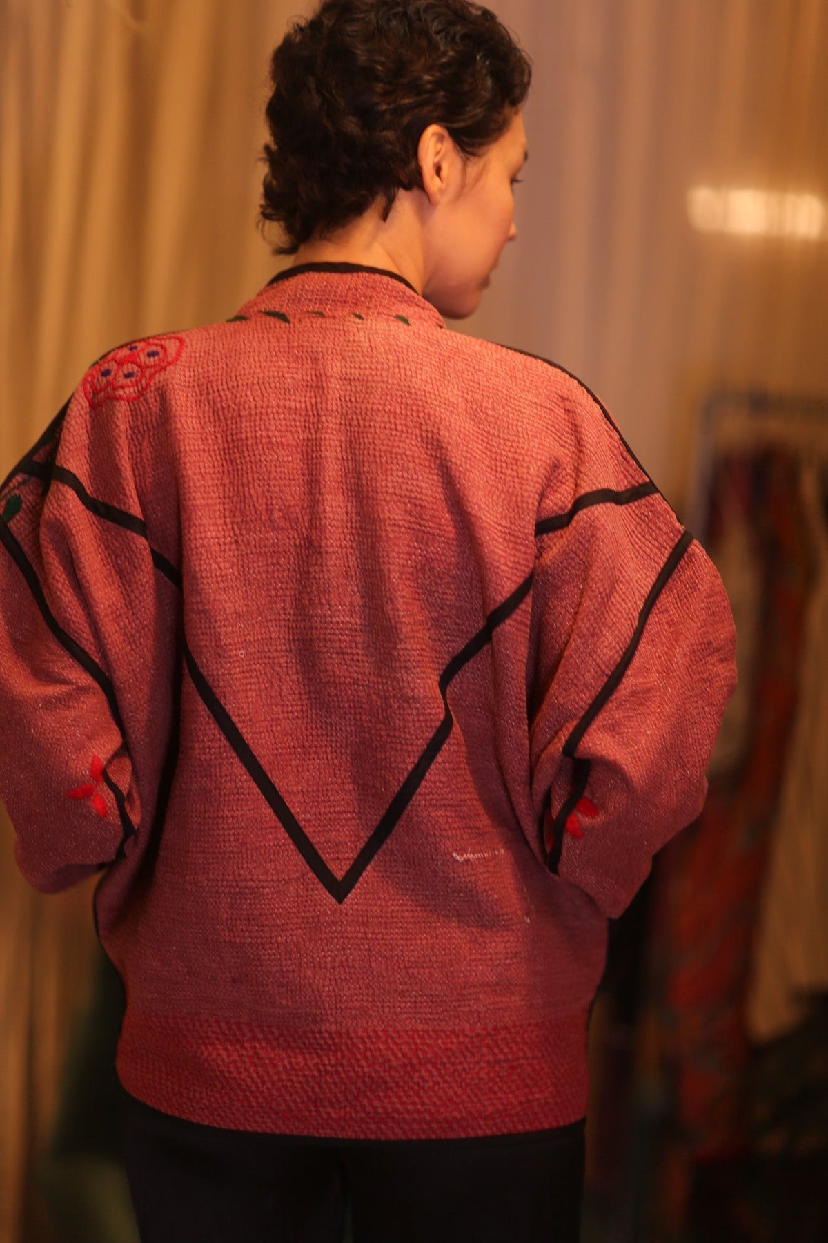 EMBROIDERED KANTHA JACKET SU - MOMO STUDIO BERLIN - Berlin Concept Store - sustainable & ethical fashion