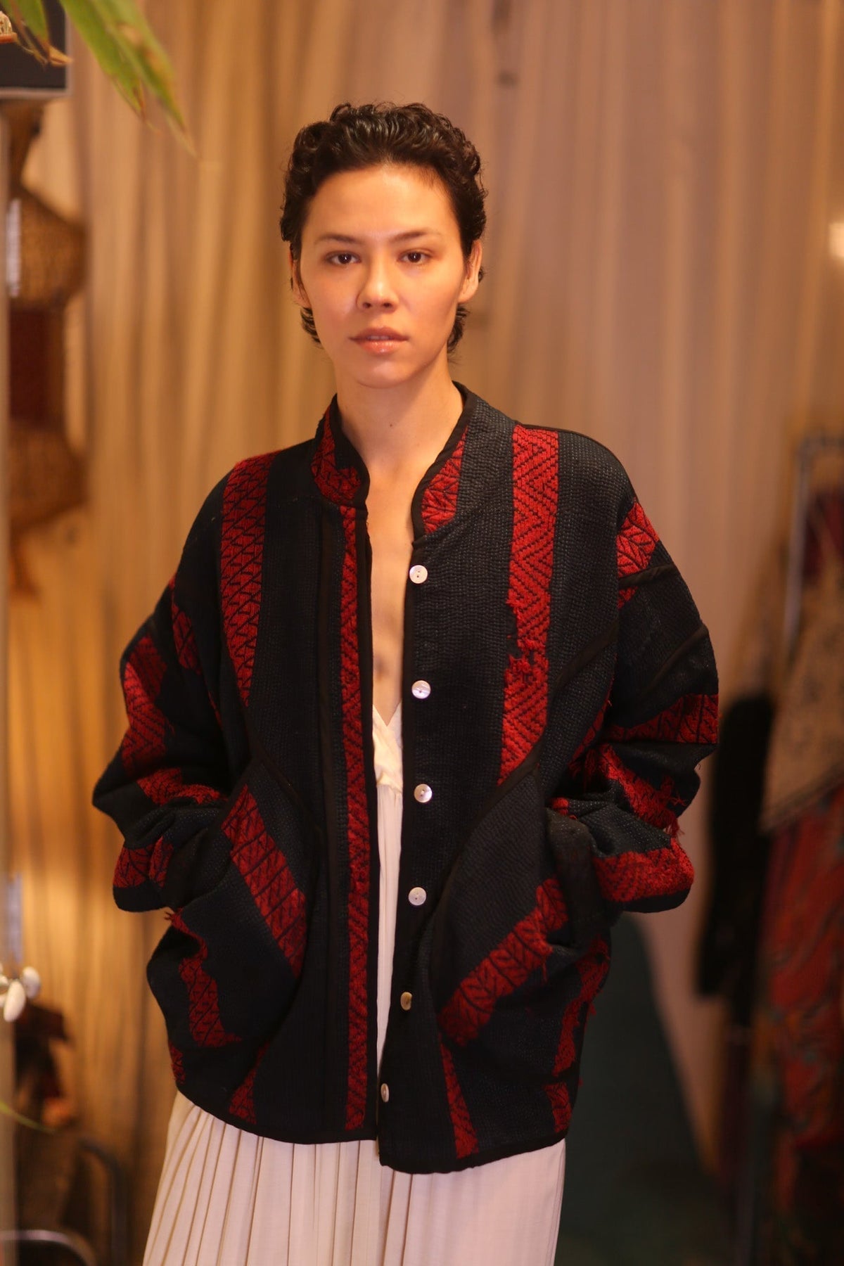 EMBROIDERED KANTHA JACKET SUH - MOMO STUDIO BERLIN - Berlin Concept Store - sustainable & ethical fashion