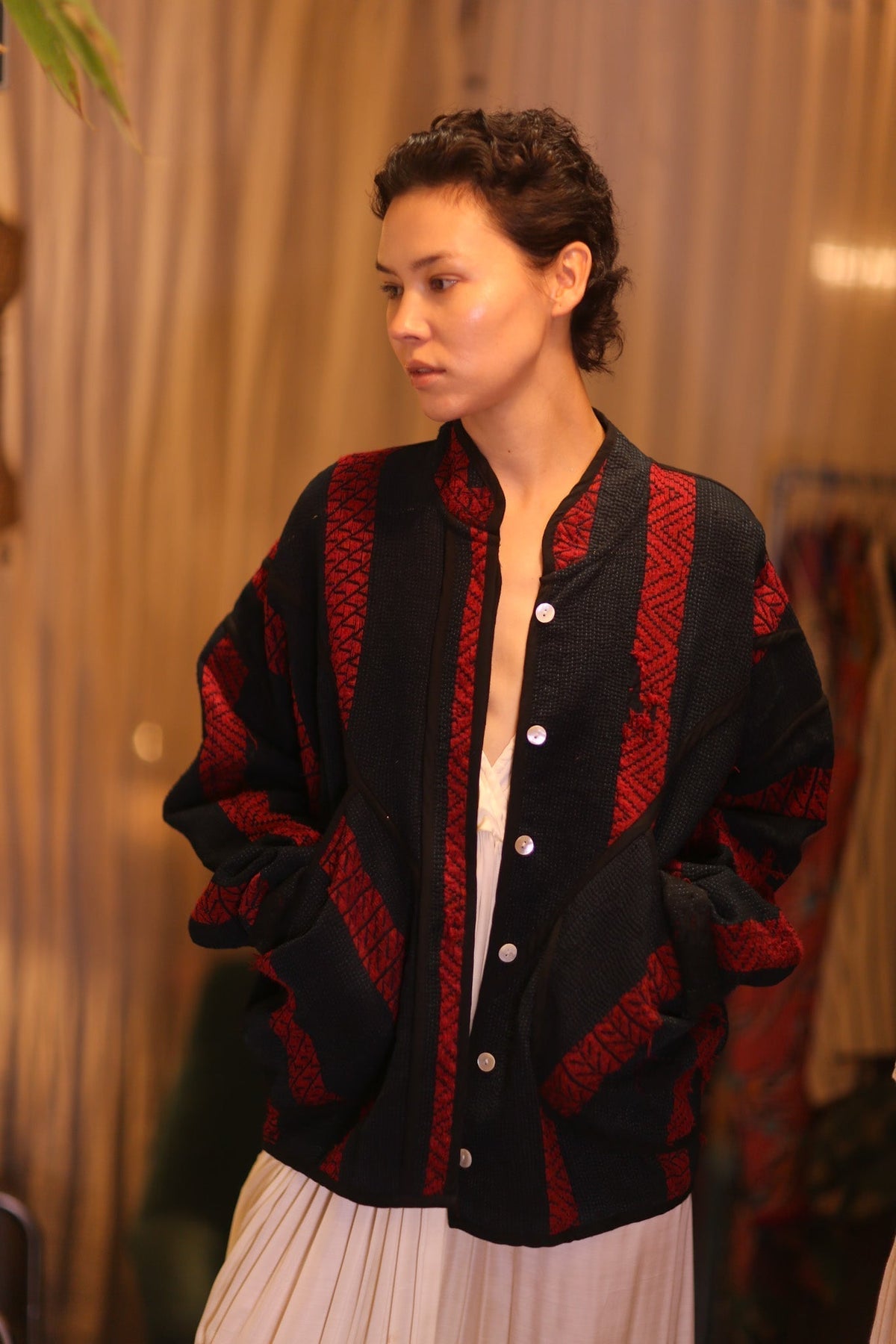 EMBROIDERED KANTHA JACKET SUH - MOMO STUDIO BERLIN - Berlin Concept Store - sustainable & ethical fashion