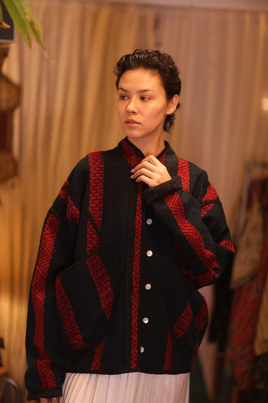 EMBROIDERED KANTHA JACKET SUH - MOMO STUDIO BERLIN - Berlin Concept Store - sustainable & ethical fashion