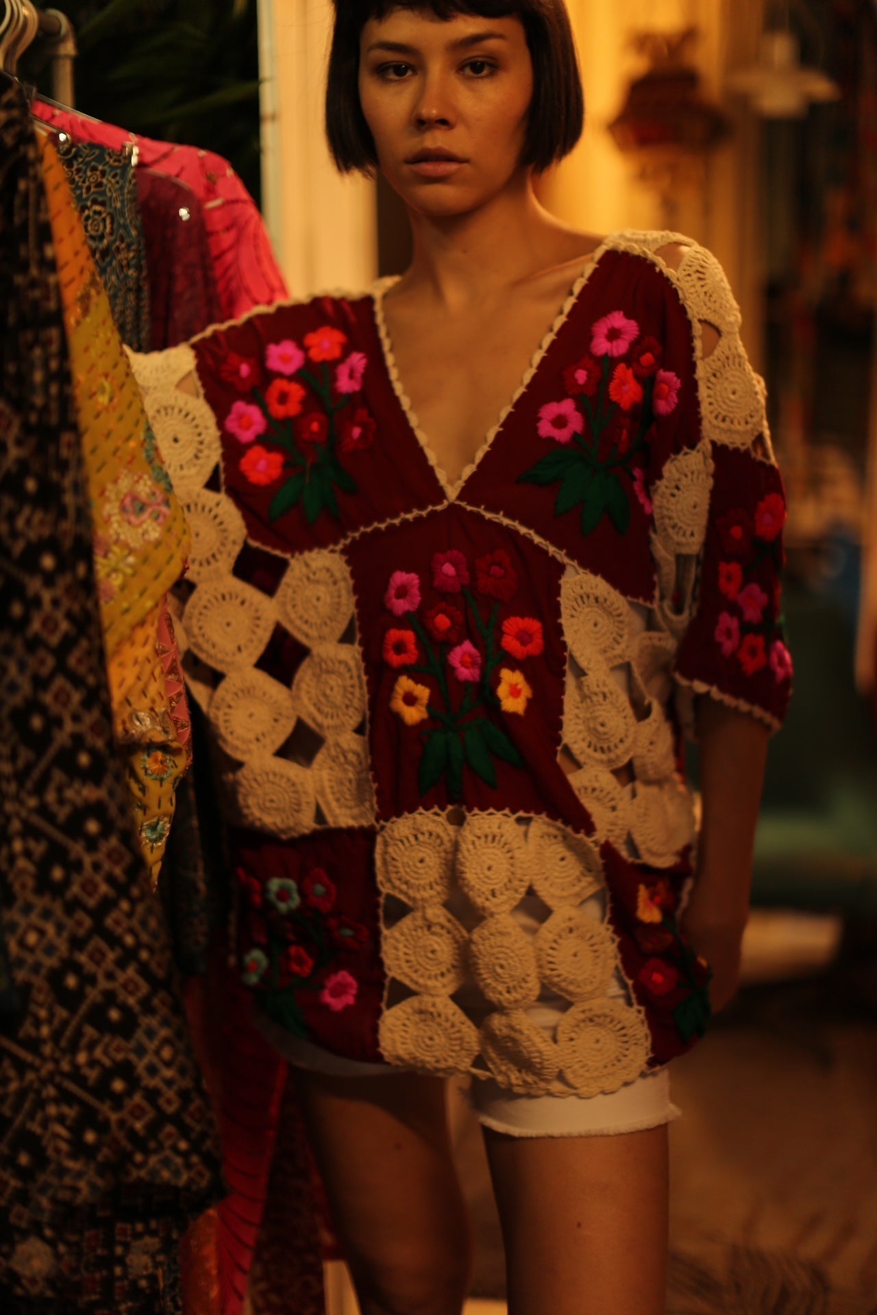 EMBROIDERED KIMONO AWA - MOMO STUDIO BERLIN - Berlin Concept Store - sustainable & ethical fashion