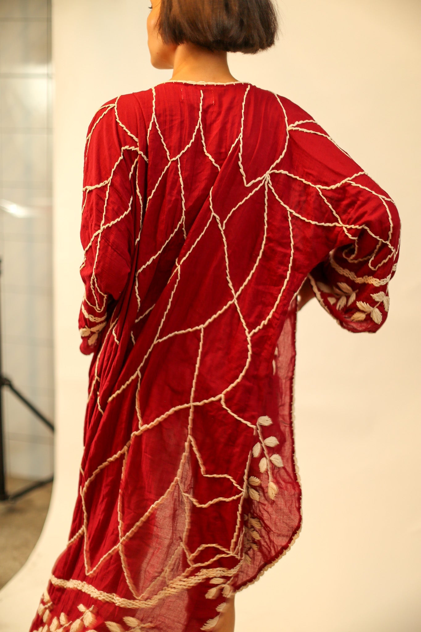 EMBROIDERED KIMONO GINEVRA - MOMO STUDIO BERLIN - Berlin Concept Store - sustainable & ethical fashion