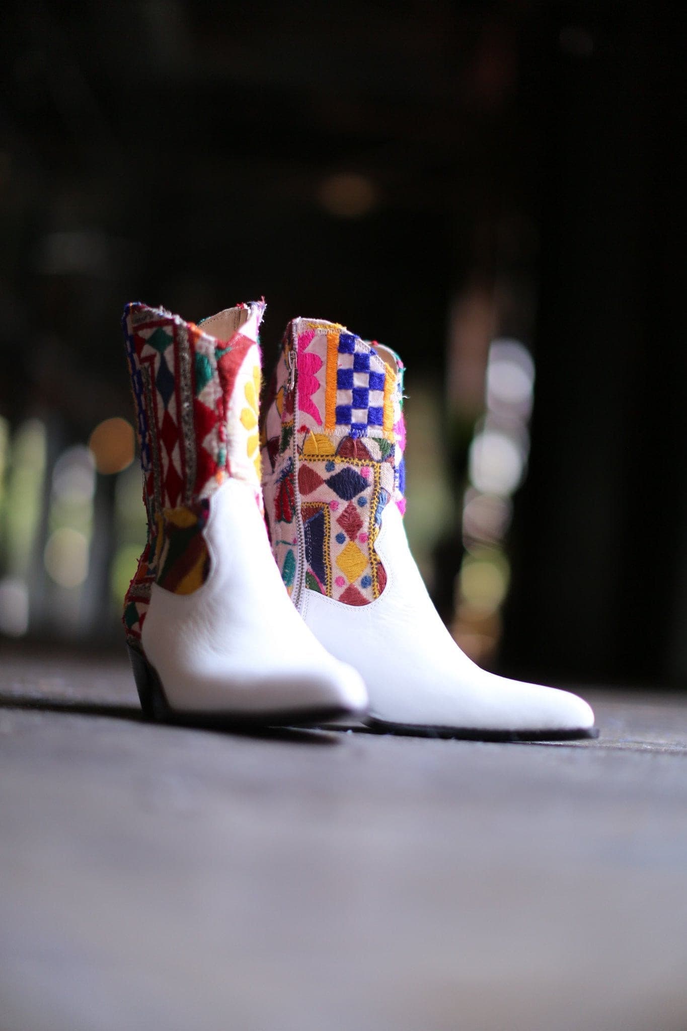 EMBROIDERED PATCHWORK BOOTS GIVA - MOMO STUDIO BERLIN - Berlin Concept Store - sustainable & ethical fashion