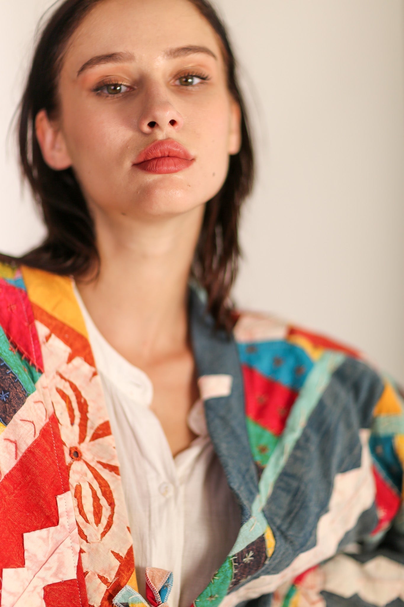 EMBROIDERED PATCHWORK KIMONO HILO - MOMO STUDIO BERLIN - Berlin Concept Store - sustainable & ethical fashion