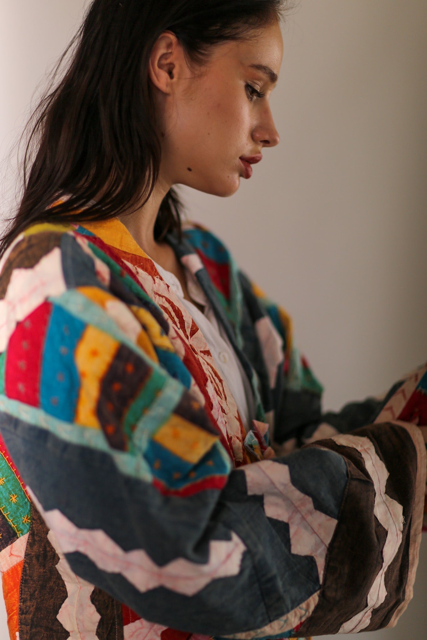 EMBROIDERED PATCHWORK KIMONO HILO - MOMO STUDIO BERLIN - Berlin Concept Store - sustainable & ethical fashion