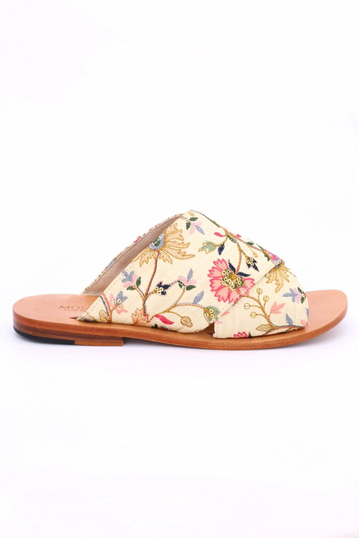 EMBROIDERED SANDALS DAISY NEEDLESTITCH - MOMO STUDIO BERLIN - Berlin Concept Store - sustainable & ethical fashion