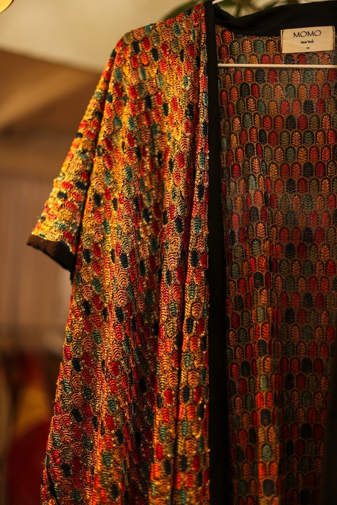 EMBROIDERED SILK KIMONO - MOMO STUDIO BERLIN - Berlin Concept Store - sustainable & ethical fashion