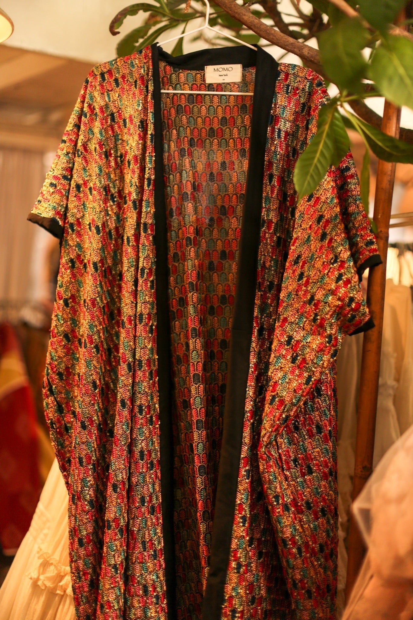 EMBROIDERED SILK KIMONO - MOMO STUDIO BERLIN - Berlin Concept Store - sustainable & ethical fashion