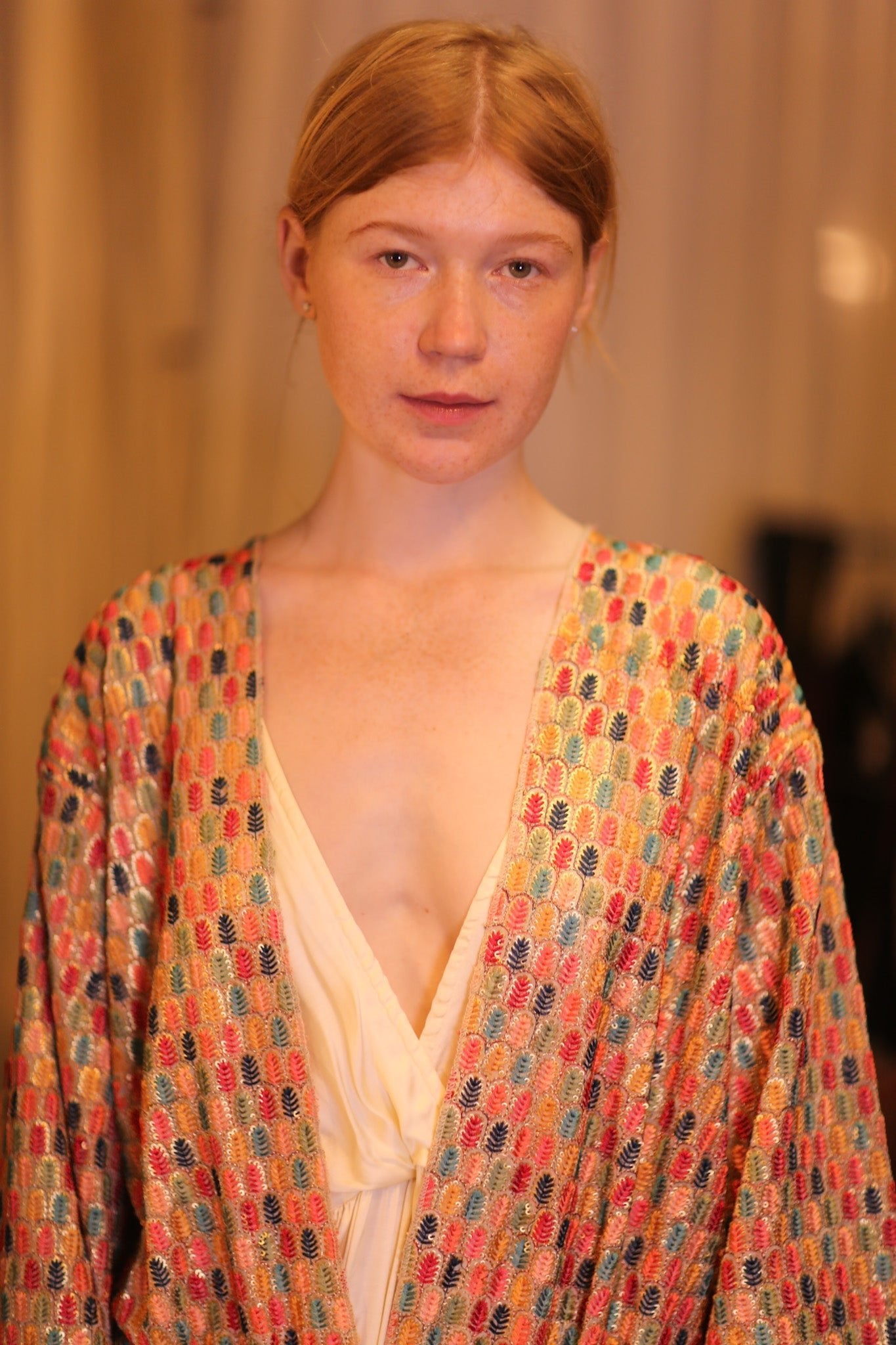 EMBROIDERED SILK KIMONO CONSTANCA BOREA - MOMO STUDIO BERLIN - Berlin Concept Store - sustainable & ethical fashion