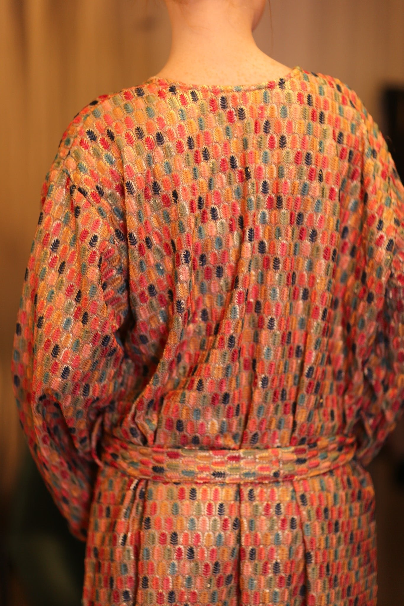 EMBROIDERED SILK KIMONO CONSTANCA BOREA - MOMO STUDIO BERLIN - Berlin Concept Store - sustainable & ethical fashion