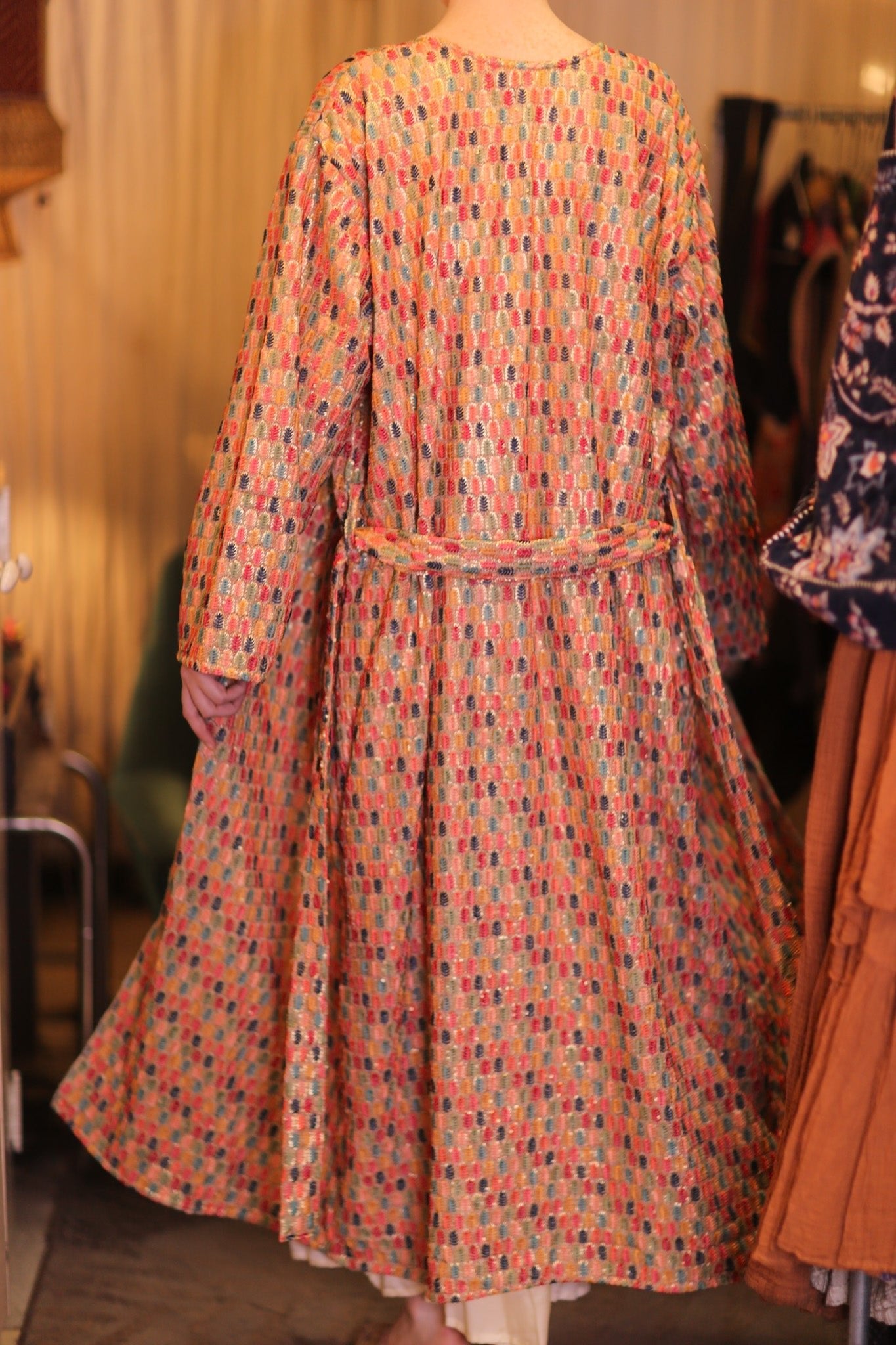 EMBROIDERED SILK KIMONO CONSTANCA BOREA - MOMO STUDIO BERLIN - Berlin Concept Store - sustainable & ethical fashion