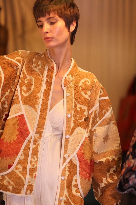 EMBROIDERED SUZANI JACKET FREHLING - MOMO STUDIO BERLIN - Berlin Concept Store - sustainable & ethical fashion