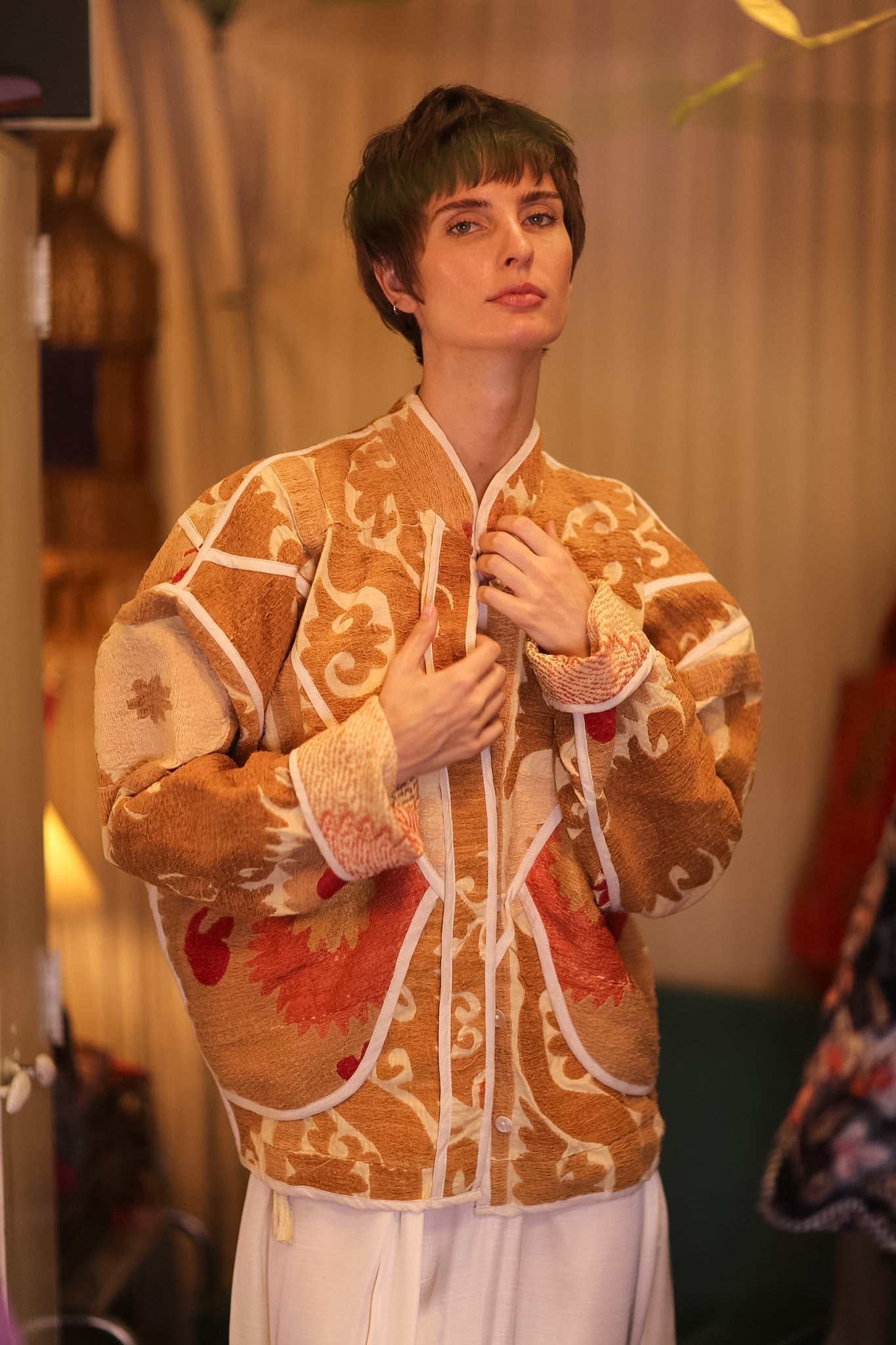 EMBROIDERED SUZANI JACKET FREHLING - MOMO STUDIO BERLIN - Berlin Concept Store - sustainable & ethical fashion